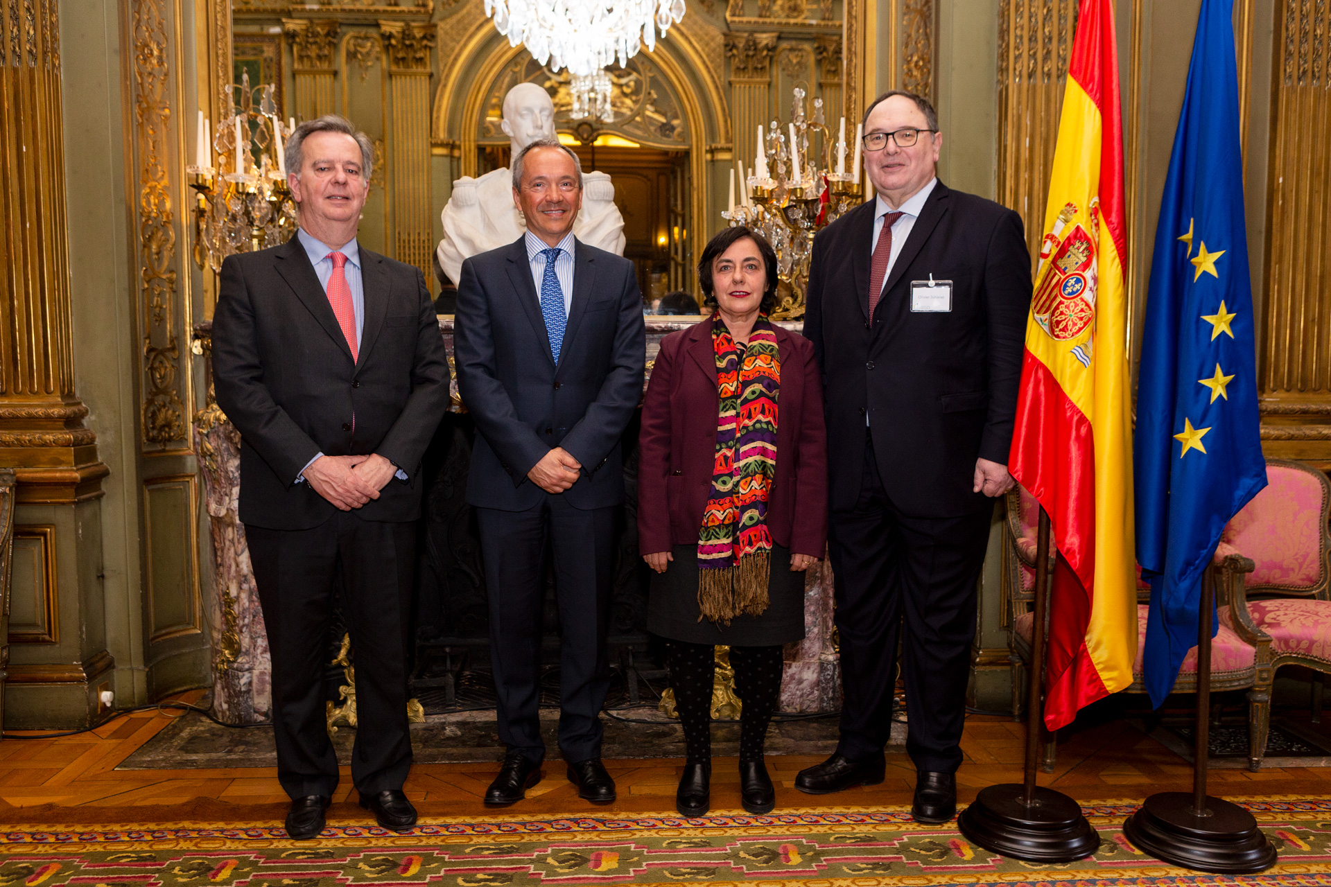 Le groupe MAPFRE a reçu hier soir à l’Ambassade l’Espagne à Paris à l’occasion du partenariat Le groupe MAPFRE a reçu hier soir à l’Ambassade l’Espagne à Paris à l’occasion du partenariat
