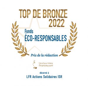 Trophée bronze 2022 Fonds éco-responsable